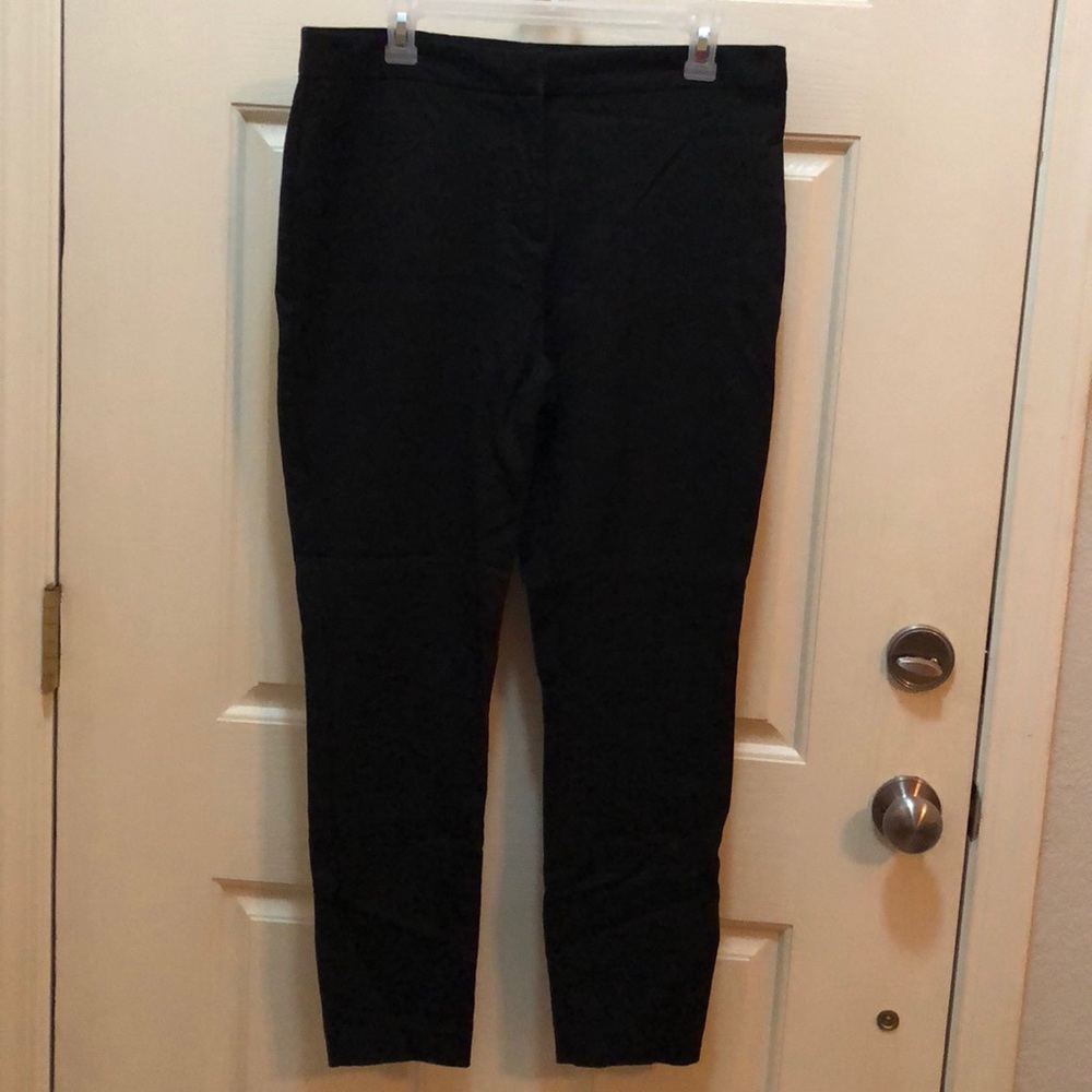 Black ankle pants
